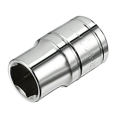 

Unique Bargains 3/8-inch Drive 10mm 6-Point Shallow Socket Cr-V Steel