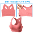 thumbnail image 3 of Nimiah Waterproof Bathing Suit Inserts - Swimsuit Push up Bra Pads 3 Pairs Removable Bikini Padding for Women, 3 of 7