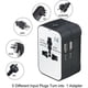thumbnail image 3 of Toma de CA + cargador USB doble, solución todo en uno para uso global Adaptador de viaje universal, 3 of 5