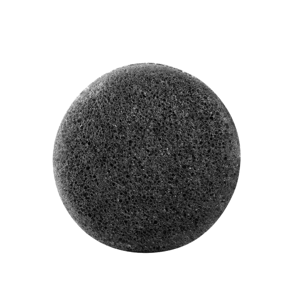 Seitruly Esponja de limpieza facial Almohadilla de limpieza facial redonda Limpiador de facial exfoliante portátil Pinceles de maquillaje y herramientas negro PC 1 Seitruly CE000434-05