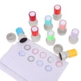 thumbnail image 3 of CHOK 9 Pcs Clock Stamp Childrens Toys Kids Seals Die Abs Student, 3 of 6