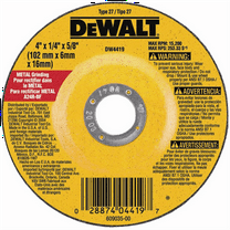 DeWalt DCW METAL 4"X4/4"X5/8"