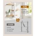 thumbnail image 6 of Gronda 3 Tier Wooden Floating Shelves Wall Mounted Shelf Unit for Living Room Bedroom, Easy Adjustable Hanging Shelves for Modern Home Wall Decor,20in, 6 of 9
