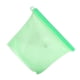 thumbnail image 3 of Contenedor de almacenamiento de alimentos de silicona con sello reutilizable de 1500ml, bolsa de conservación de leche, carne y frutas (verde), 3 of 14