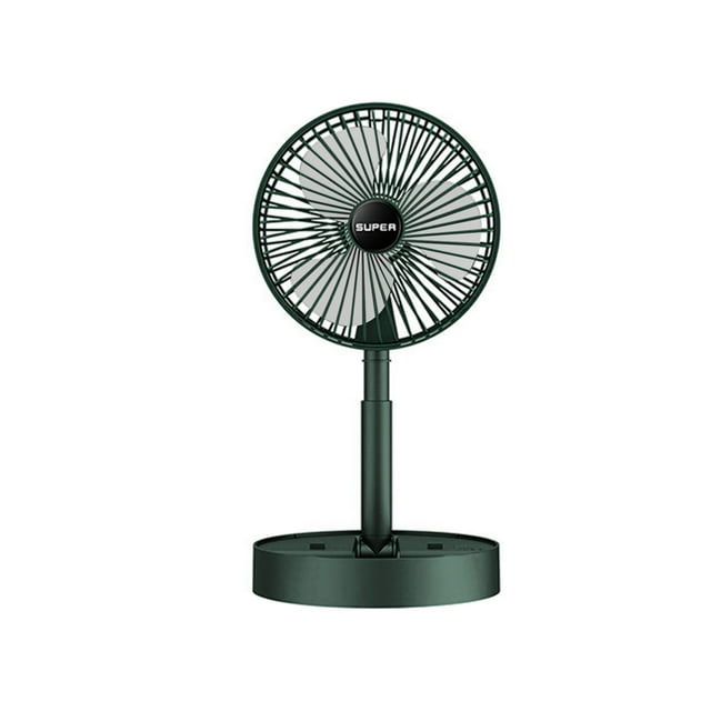 Rbaofujie Quiet Fans for Bedroom Stretchable Fan, Fan Portable, 3 Speeds Desktop Table Fan, Plug In Power Fan, Rotation Strong Wind, Quiet Small Fan for Home Desktop Office Fans for Car