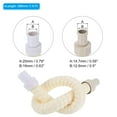 thumbnail image 2 of Manguera de desagüe flexible de 1.6 pies de Uxcell para aire acondicionado, tubo de agua para unidad interna de AC HVAC, paquete de 2, 2 of 6