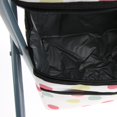 thumbnail image 4 of Taburete Portátil Y Ligero Baoblaze Mochila de asiento de camping Círculo colorido, 4 of 8