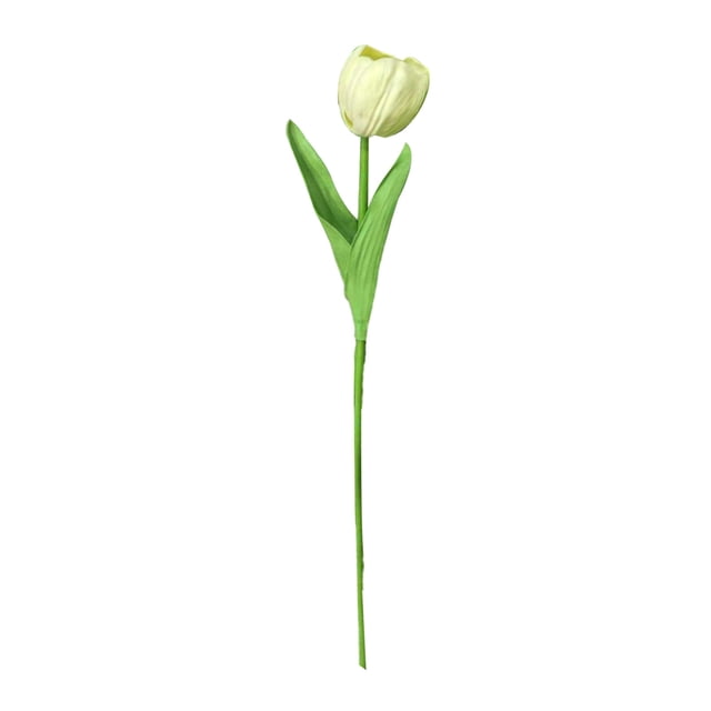 Tulipán artificial de tacto real de 35 cm de PU, tulipán artificial realista con tallo largo para bodas, hogar, centro de mesa, decoración de jardín de primavera.