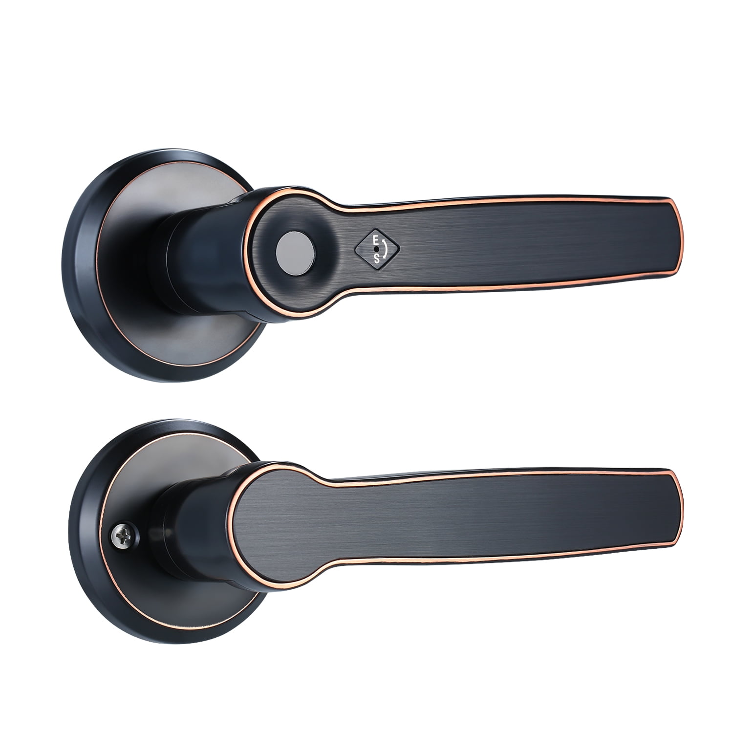 Intelligent Fingerprint Lock Set Keyless Door Lever Electronic