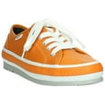 thumbnail image 2 of Wolky Women's Linda Canvas Lace-Up Sneakers, Orange, Size EU 41, 2 of 9