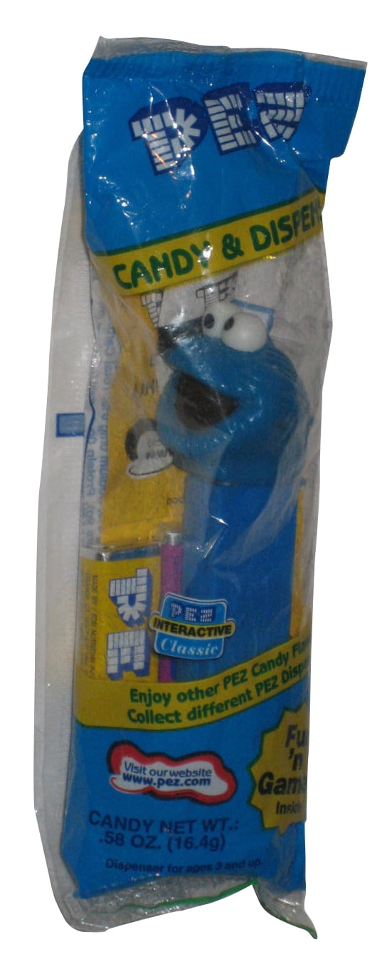 Sesame Street Cookie Monster PEZ Candy Dispenser Toy