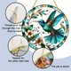 thumbnail image 2 of 8 X 8inch Blue Peakbird For Window Hanging Windows Indoor Outdoor For Home Garden Ornaments Sea Beach Decor Gift For Family, 2 of 9