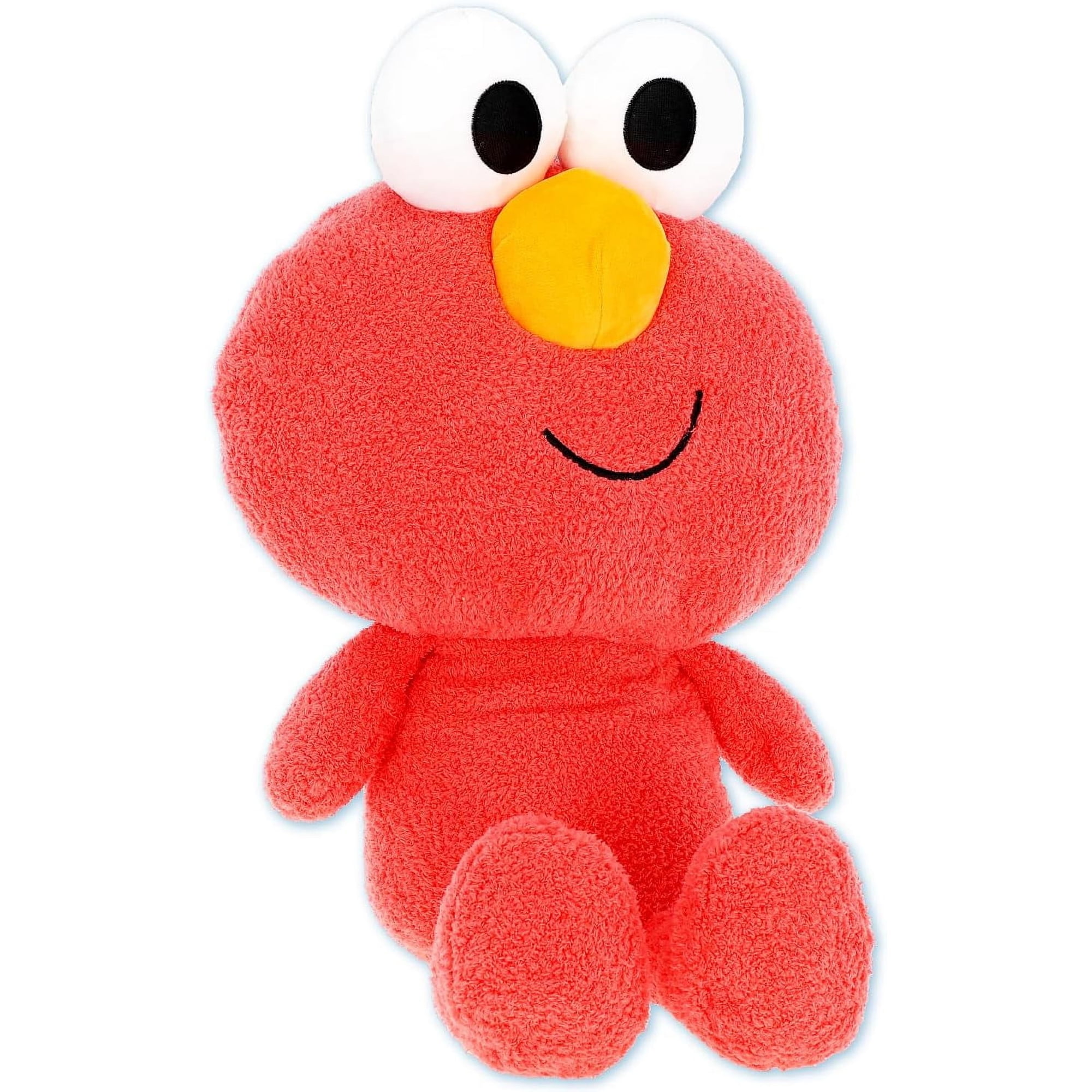 KIDS PREFERRED Elmo Sesame Street Toys Jumbo Stuffed Animal Baby Toy, Kid Elmo Toys for Toddlers 1-3, Developmental Toys for 1 Year Old, Elmo Plush