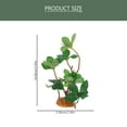 thumbnail image 4 of Artificial Plant Ornament Turtle Tank Fake Plant Reptile Climbing Plant 1 Set Reptile Habitat Plant, 4 of 9
