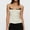Black, variant on Tsesme Women's Polka Dot Tank Tops Fashion Lace Patchwork Spaghetti Strap Tops Summer Slim Fits Sleeveless Tops,Black,L