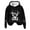 Black, variant on Xudanell Women Graphic Hoodies Western Cow Sweatshirts for Women Print Oversized Pullover Casual Hot Pink M
