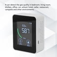 thumbnail image 4 of CO2 Monitor, Intelligent Color Screen Alarm Mode Multifunctional 400-6000PPM Compact Air Quality Meter Portable  for Kitchen, 4 of 7