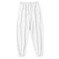 thumbnail image 4 of cfhntfmh Men's Sweatpants with Pockets Soft Stretch Elastic Low Waisted Lounge Pants for Yoga Gym Workout Jogger, 4 of 7
