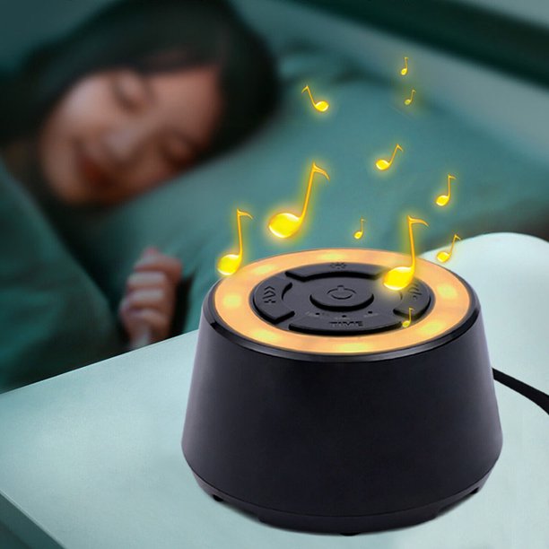 Miumaeov White Noise Sound Machine with 9 Sounds Portable Sound Machine