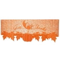 thumbnail image 7 of 2 Pack Thanksgiving Decor Fireplace Scarf 20 x 60 Inch Maple Leaves Brown Mantle Scarves Cover Lace Fall Runner for Thanksgiving Door Decorations Autumn Table Cover, 7 of 7