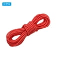 thumbnail image 3 of Unique Bargains Archery D Loop Rope 10 FT, 3 Pack Bow String Release Nock Wire Nocking Loop Ring, Red, 3 of 4