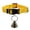 B, variant on Goat Collar with Bell Adjustable Nylon Livestock Collar with Copper Bell Heavy Duty Anti-Lost Farm Animal Neck Strap Breakaway Buckle Pet Collar for Sheep Goat Calf Horse Pasture Grazing