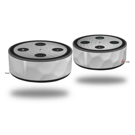 Skin Wrap Decal Set 2 Pack for Amazon Echo Dot 2 - Golf Ball (2nd Generation ONLY - Echo NOT (Best Two Piece Golf Ball 2019)