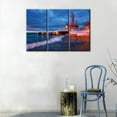 thumbnail image 2 of TISHIRON 3PCS Framed Canvas Wall Art Set,36"x24" Stormy Sky Canvas Art Decor, 2 of 7