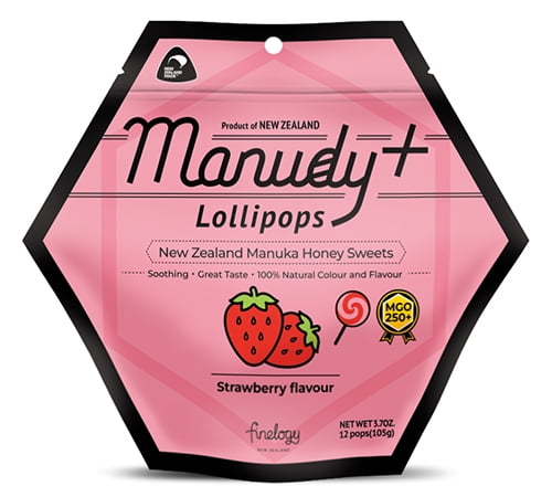 Manuka Strawbery Pops