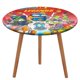 thumbnail image 1 of Superthings-theme Fitted Round Tablecloths Elastic Edged Table Covers Waterproof Table Cloth for Kitchen Holiday Party Tables Decor 120cm, 1 of 6