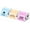 Blue, Pink, Khaki, variant on Phomemo M110 Labels, M110/M220/M221/M120/M200 Thermal Labels 1.57" x 1.18"(40mmx30mm), M110 Labels Self-Adhesive Label, 230 Labels/Roll, 3 Rolls