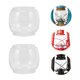 thumbnail image 5 of FELTECHELECTR 2 pantallas de lámpara de aceite, delicadas cubiertas de vidrio para lámpara de queroseno, pantalla de vidrio transparente., 5 of 5