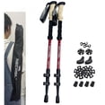thumbnail image 2 of 2 Bastones De Trekking De Fibra De Carbono - Ajustables Y Ligeros Para Senderismo Y Montañismo, 2 of 5