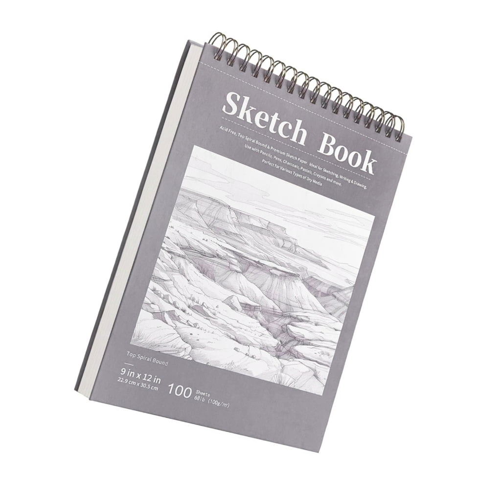 Art Drawing Pad Sketchbook Strong Binding High Density Paper Resists Bleed