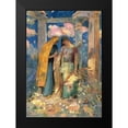 thumbnail image 2 of Redon, Odilon 14x18 Black Modern Framed Museum Art Print Titled - Mystical Conversation, 2 of 5