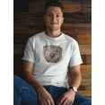 thumbnail image 2 of Pet Shar Pei Dog Art T-Shirt Men -Image by Shutterstock, Male Large, 2 of 4