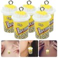 thumbnail image 3 of Resin Popcorn Shaped Charms for DIY Jewelry Making Crafts Yellow Color 10pcs, 3 of 9
