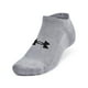 thumbnail image 2 of Calcetines Under Armour Training Cotton No Show, paquete de 6 unidades, acero/blanco/negro, 2 of 4