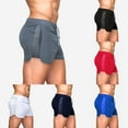 thumbnail image 2 of Mens Fitness Mesh Shorts Running Training Quick-drying Athletic Sprint Shorts, 2 of 7