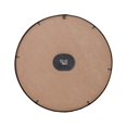 thumbnail image 5 of Caldria Round Wood Modern Farmhouse Style Wall Clock, 5 of 6