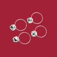 thumbnail image 2 of CGI Jingle Bell Napkin Rings, Set of 4., 2 of 3