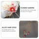 thumbnail image 5 of 1pc chino estilo pelo pelo imitado jade perla incrustaciones tassel pelo palillo, 5 of 5