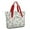 Christmas Gift and, variant on Tote Bag for Women - Gray Christmas Tree Pattern Shoulder Bag - Large Utility Work Duffle Bag with Zipper Handbag for Travel, Work, Sprots