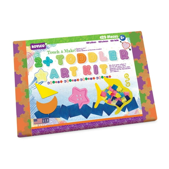 Roylco Toddler Art Kit, 129 Pieces