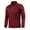 Wine, variant on ZCFZJW Men's Quick Dry Active Quarter Zip Long Sleeve Athletic Performance Pullover Sweaters Lightweight Mock Neck Comfort Golf Running Sweatshirts Dark Gray M