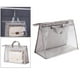 thumbnail image 3 of claro de cubierta del del almacenamiento para hogar para el organizador del almacenamiento del monedero del a prueba de polvo Gris M perfecl Organizador de almacenamiento de bolsos, 3 of 8