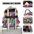 thumbnail image 3 of FORMRS Mini Backpack Purse for Women Travel Daypack Casual Shoulder Bag, Colorful Plaid, 3 of 7
