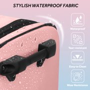 Dance Bag with Garment Rack - 28Collapsible Rolling Competition Dance Duffle Bag Lightweight Costume Wheeled Suitcase for Dancers Shows Livestreamer Athletes