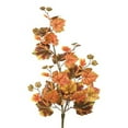 thumbnail image 1 of Vickerman 30" Artificiel Rouge et Brun Feuille de Raisin d'Automne Suspendu Buisson avec 43 Feuilles, 1 of 3