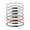 Black, variant on 7PCS Colorful WWJD Bracelets Teen Girl Summer Beaded Bracelets Religious Stretch Bracelets What Would Jesus Do Bracelets